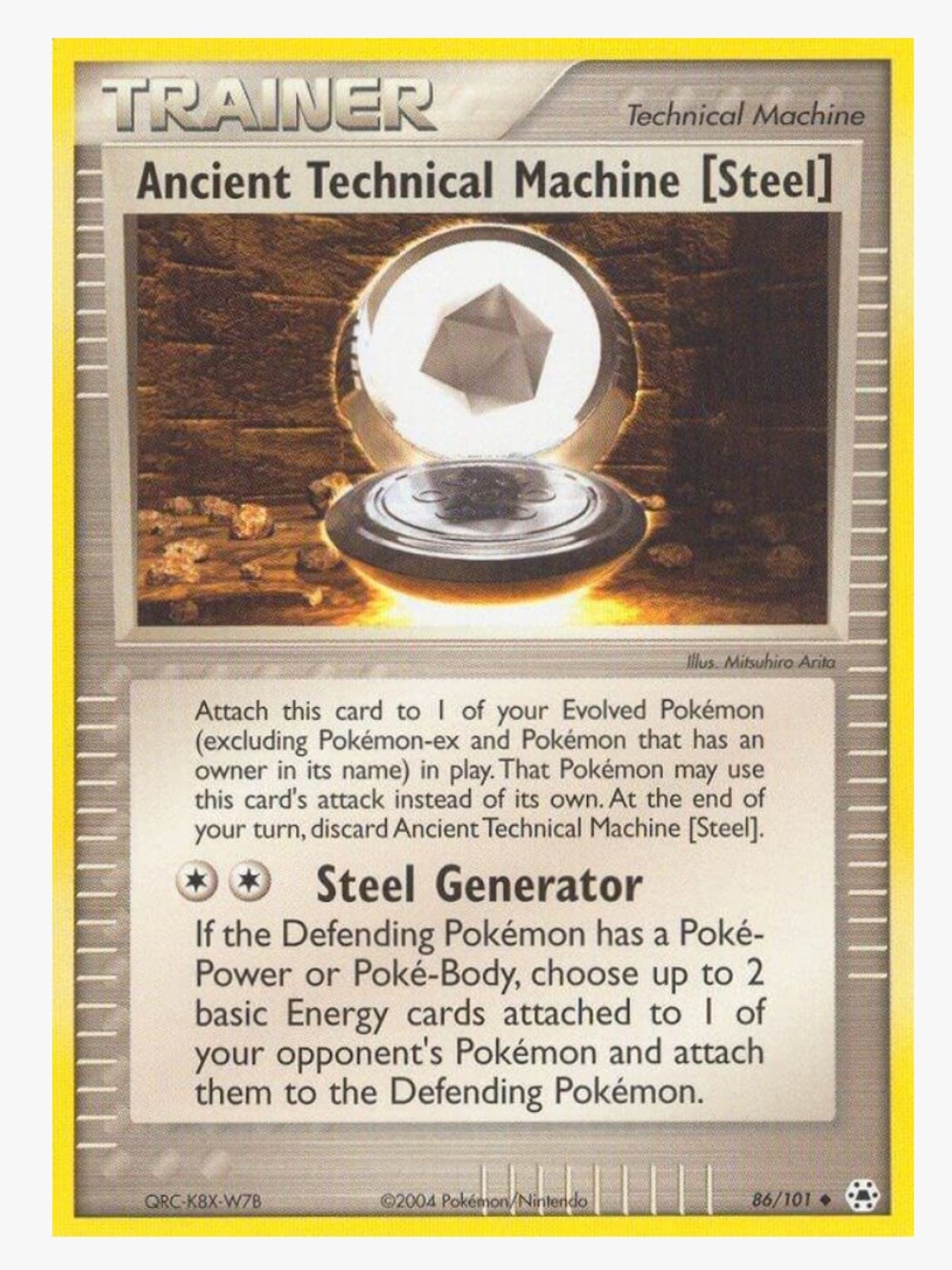 Ancient Technical Machine [Steel] EX Hidden Legends Pokemon Trading Card